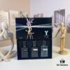 Yves Saint Laurent Black Box L'Homme Intense Mini Set 30ml x 3 with Spray Heads, Including: Black Bottle L'Homme Intense, Concentrated L'Homme Intense, and Light L'Homme Intense