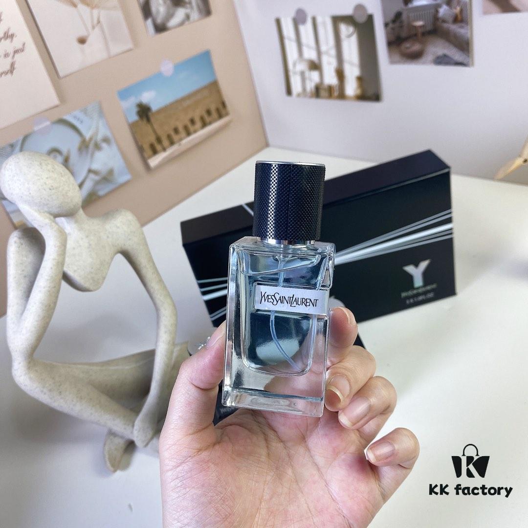 Yves Saint Laurent Black Box L'Homme Intense Mini Set 30ml x 3 with Spray Heads, Including: Black Bottle L'Homme Intense, Concentrated L'Homme Intense, and Light L'Homme Intense