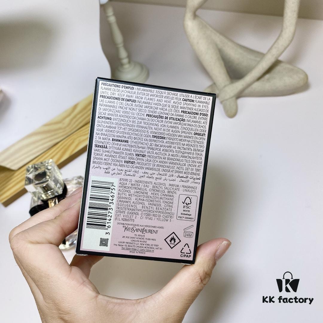 Free Shipping YSL Saint Laurent Mon Paris Eau de Toilette 50ml