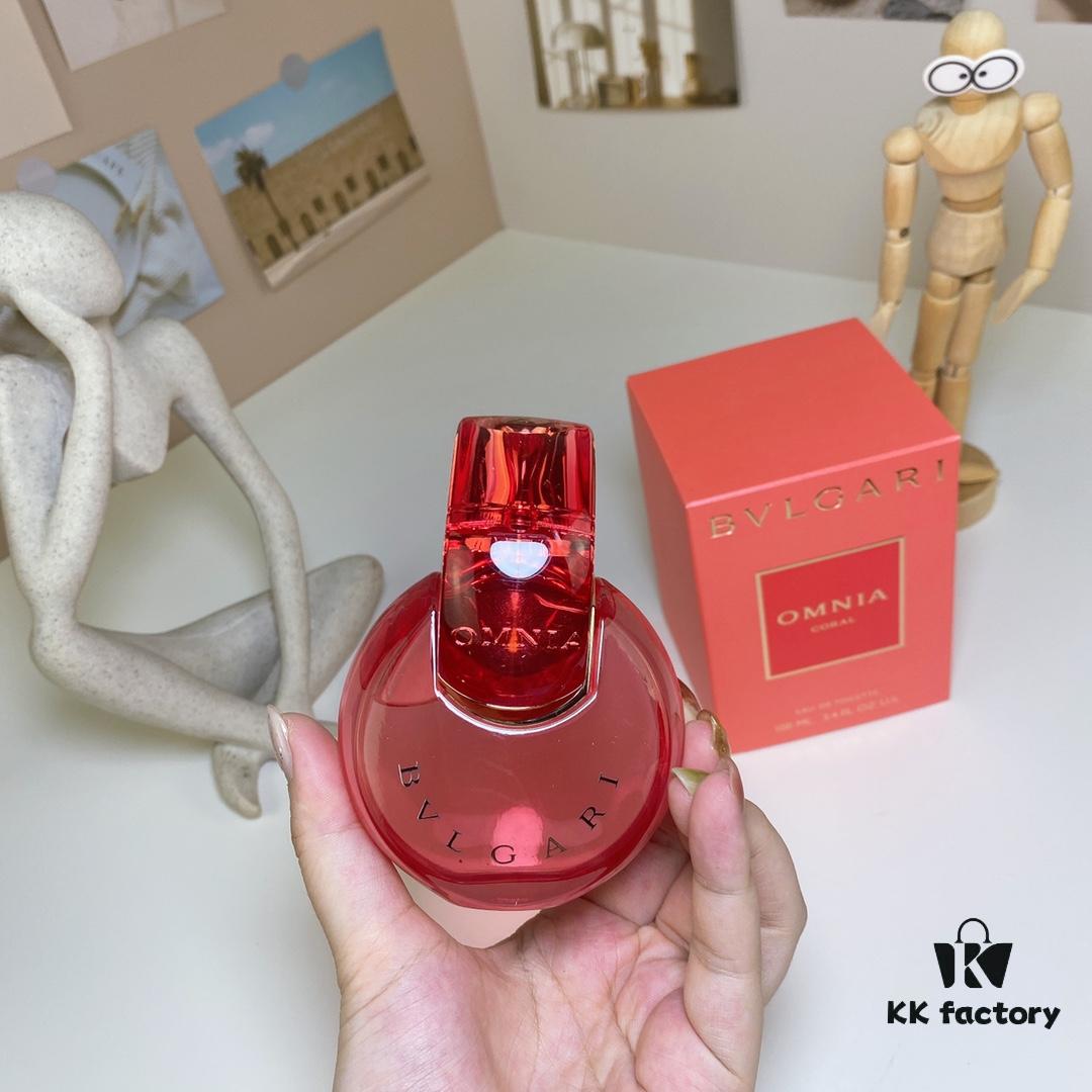 Free Shipping Bvlgari New Crystal Red Crystal Women's Perfume 100ml