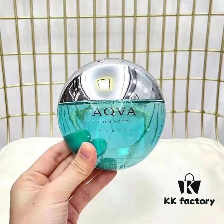 Bvlgari Aqva Pour Homme Men's Fragrance 100ML in Aqua, Light Blue, and Coastal Blue
