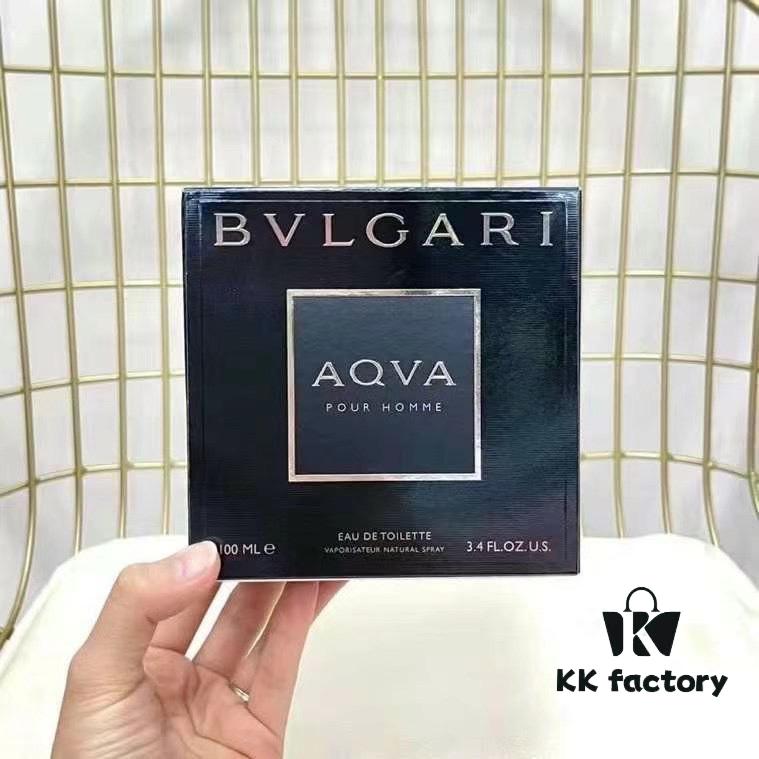 Bvlgari Aqva Pour Homme Men's Fragrance 100ML in Aqua, Light Blue, and Coastal Blue