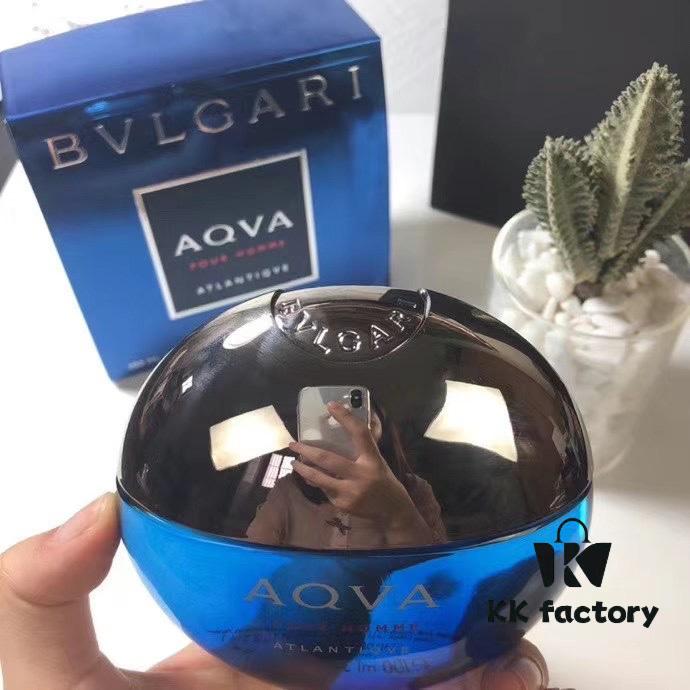 Bvlgari Aqva Pour Homme Men's Fragrance 100ML in Aqua, Light Blue, and Coastal Blue