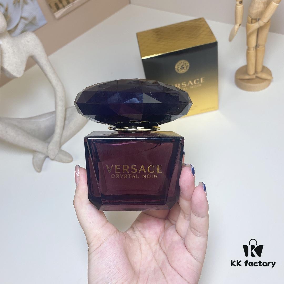 Free Shipping Versace Crystal Noir (Black Crystal) Eau de Toilette 90ml