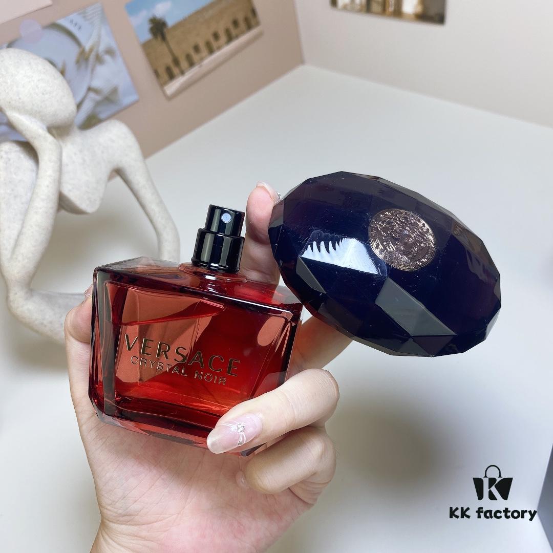 Free Shipping Versace Black Crystal Perfume 90ml