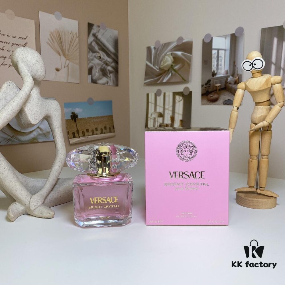 Free Shipping Versace Bright Crystal Elixir (Pink Crystal) Perfume for Women 90ml, 2024 Release