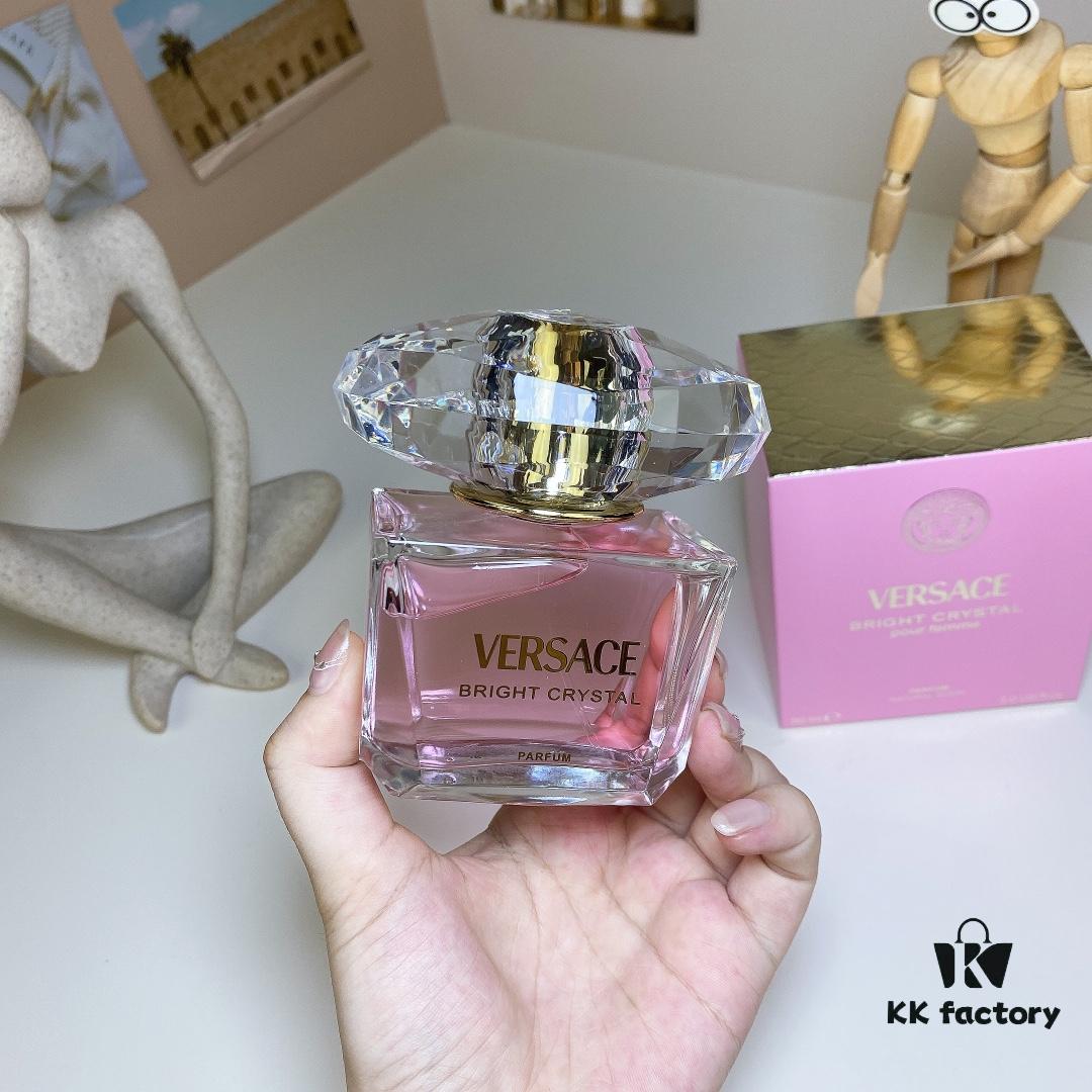 Free Shipping Versace Bright Crystal Elixir (Pink Crystal) Perfume for Women 90ml, 2024 Release