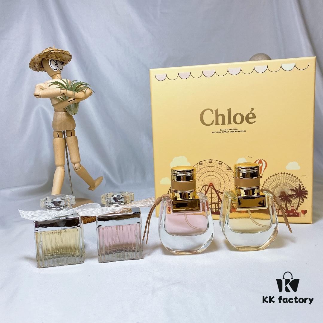 Chloé Perfume Mini Set of 4 Bottles 30ml Each with Spray Caps