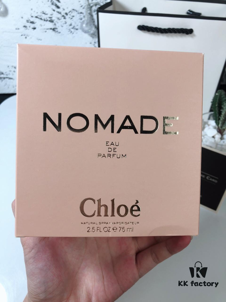 Chloe Nomade Eau de Parfum for Women, 75ml, Inspired by Drew Bag Design, Soft Pink Hue, 2018 New Arrival