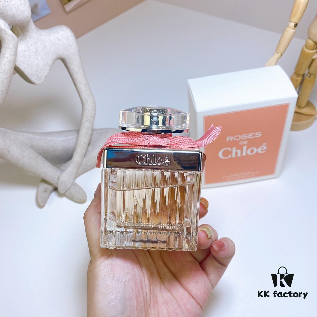 Chloe Pink Ribbon Elegance Rose Fragrance for Women, Romantic and Charming 75ml