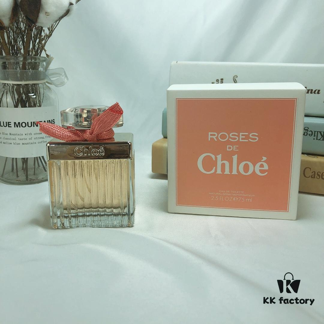 Chloe Pink Ribbon Elegant Rose Eau de Toilette for Women, 75ml