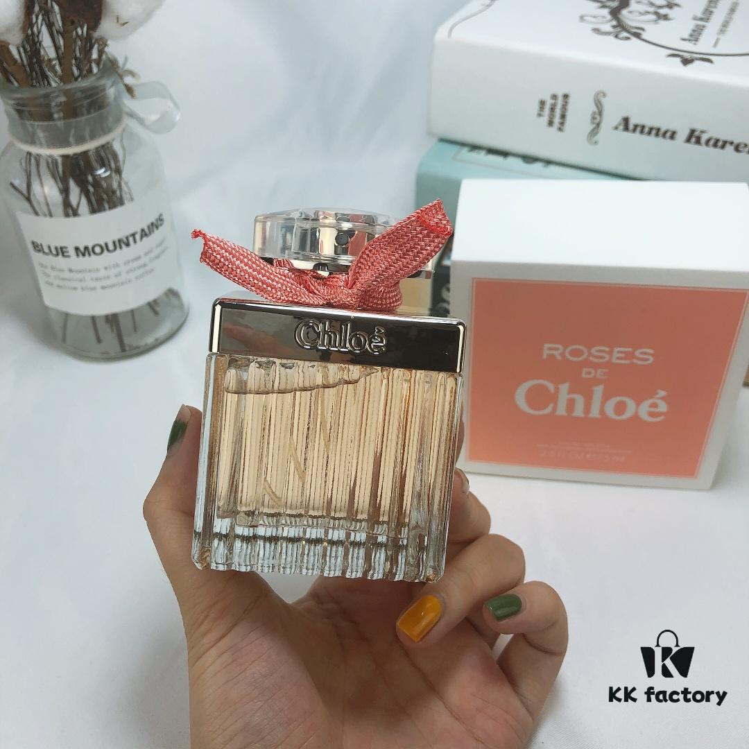 Chloe Pink Ribbon Elegant Rose Eau de Toilette for Women, 75ml