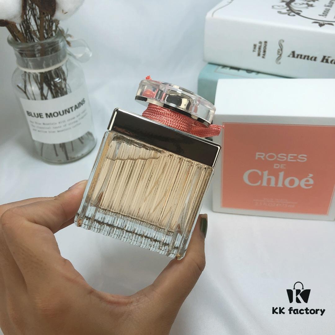 Chloe Pink Ribbon Elegant Rose Eau de Toilette for Women, 75ml