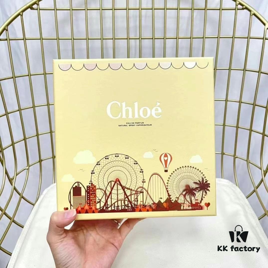Chloe Perfume Travel Set Four-Piece / Yellow Box ✔ Real Photos Available