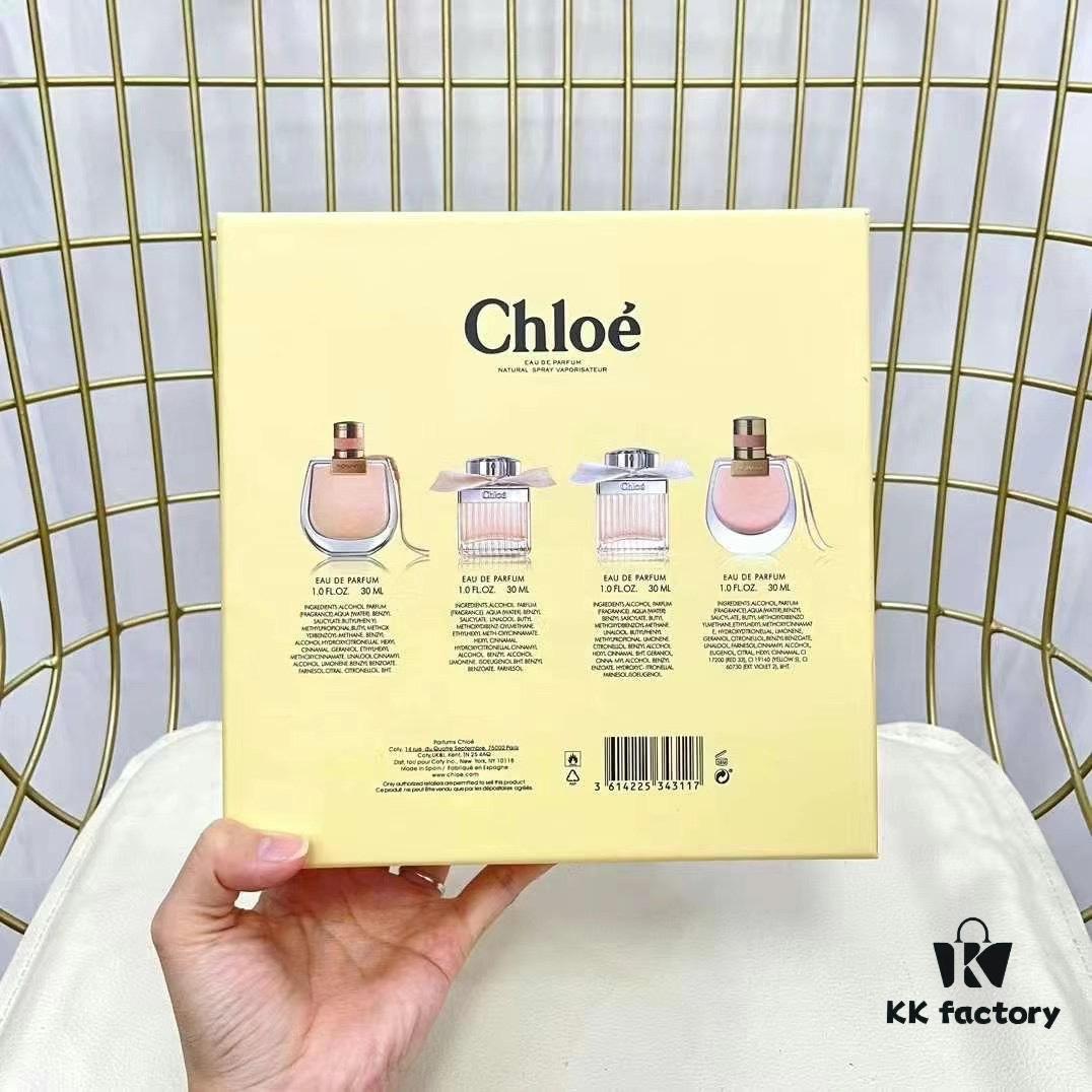 Chloe Perfume Travel Set Four-Piece / Yellow Box ✔ Real Photos Available