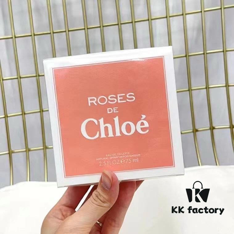 Chloe Roses De Chloe Eau de Toilette 75ml - Elegant Pink Ribbon Edition for Women