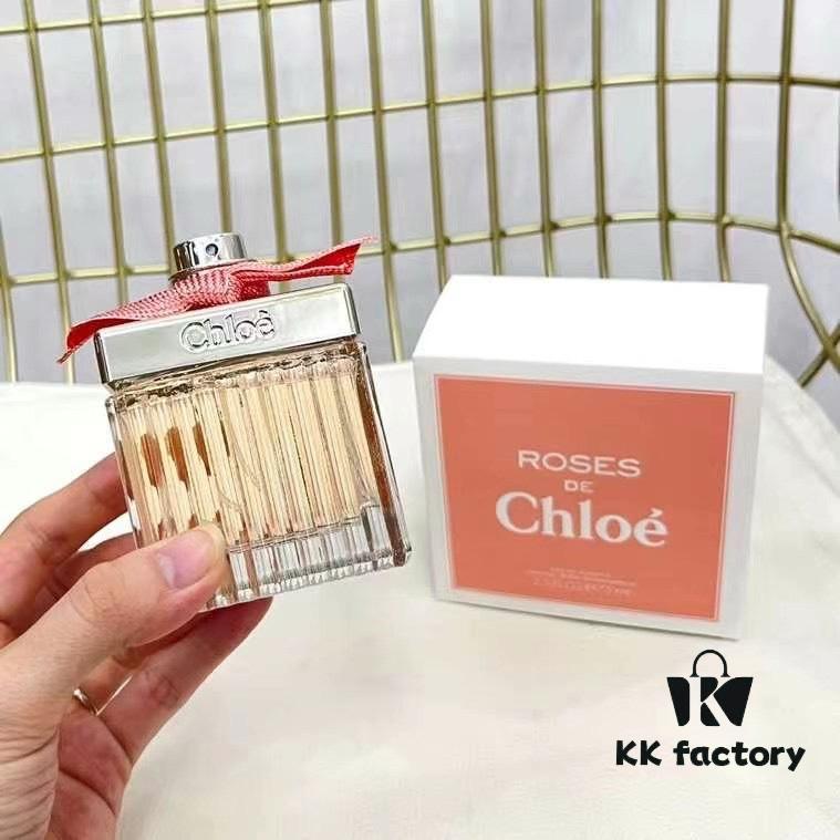 Chloe Roses De Chloe Eau de Toilette 75ml - Elegant Pink Ribbon Edition for Women