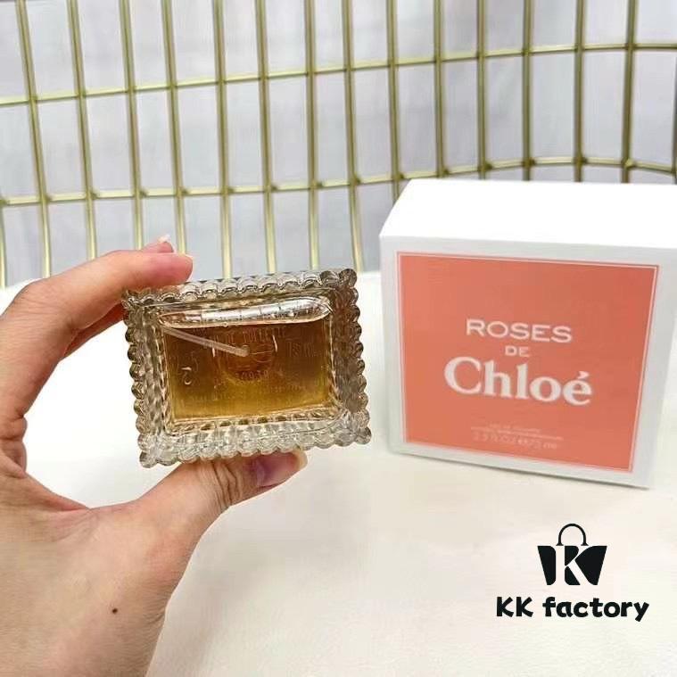 Chloe Roses De Chloe Eau de Toilette 75ml - Elegant Pink Ribbon Edition for Women