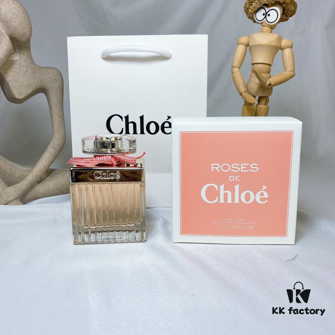 Chloe Pink Ribbon Elegance Rose Fragrance for Women, Romantic and Charming 75ml