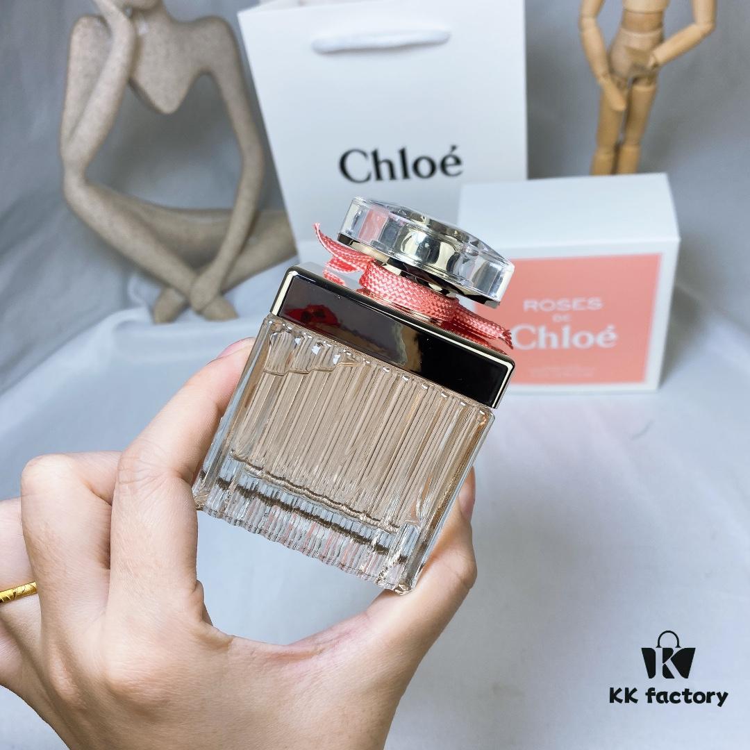 Chloe Pink Ribbon Elegance Rose Fragrance for Women, Romantic and Charming 75ml