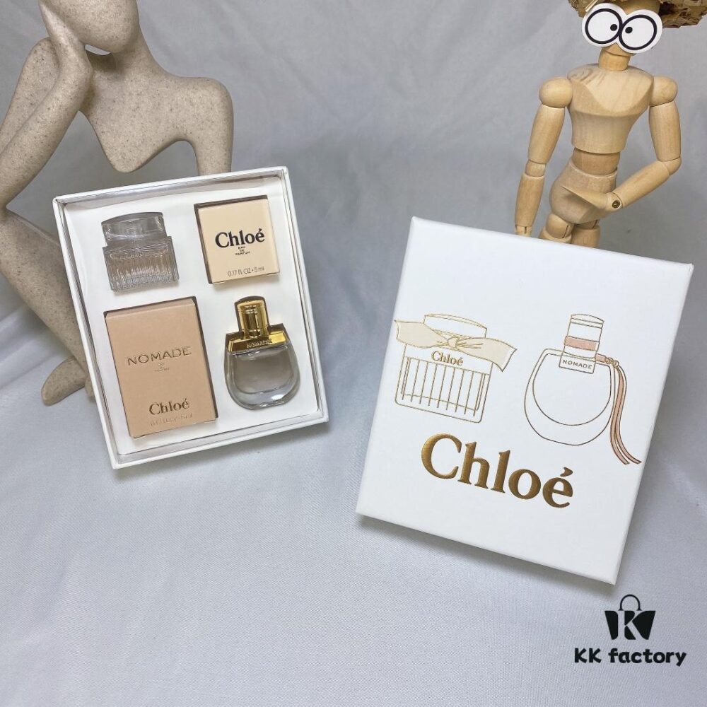 Chloe Q Version Mini Pig Bag Two-Piece Set: Rich Fragrance Mini Pig Bag 5ml, Yellow Ribbon 5ml