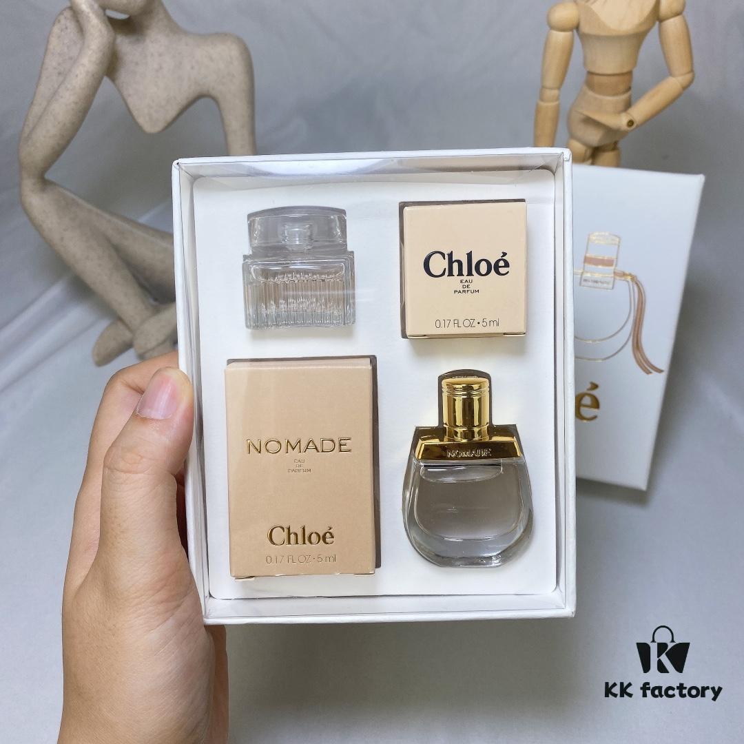 Chloe Q Version Mini Pig Bag Two-Piece Set: Rich Fragrance Mini Pig Bag 5ml, Yellow Ribbon 5ml