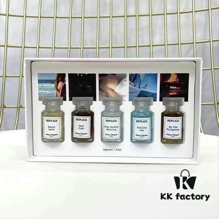 Maison Margiela Replica Perfume Sample Set: 5-piece 7ml, 5-piece 10ml, or 10-piece 1.5ml
