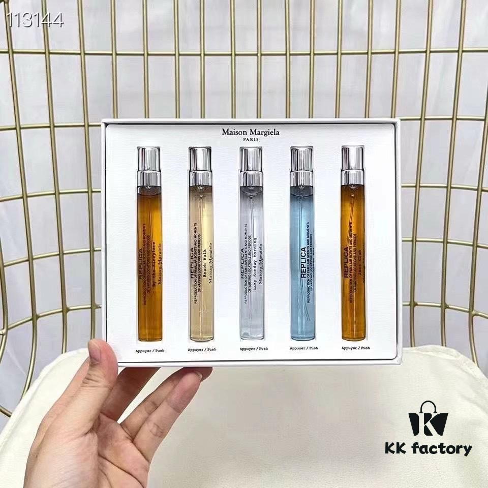 Maison Margiela Replica Perfume Sample Set: 5-piece 7ml, 5-piece 10ml, or 10-piece 1.5ml