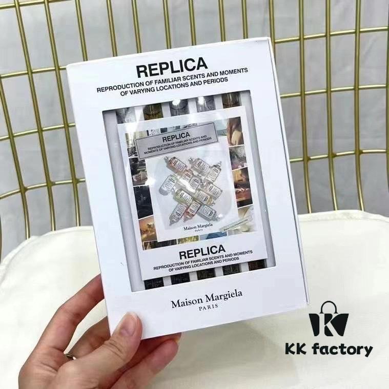 Maison Margiela Replica Perfume Sample Set: 5-piece 7ml, 5-piece 10ml, or 10-piece 1.5ml