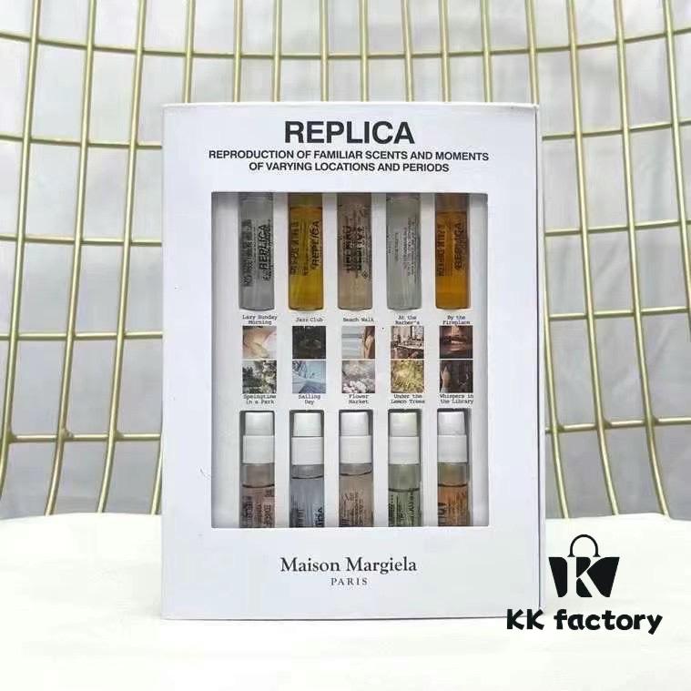 Maison Margiela Replica Perfume Sample Set: 5-piece 7ml, 5-piece 10ml, or 10-piece 1.5ml