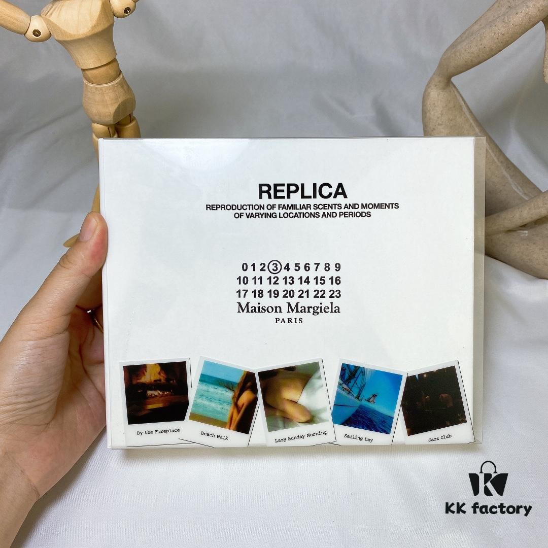 Maison Martin Margiela Replica Five-Piece Perfume Set, 5 x 10ml with Spray, Includes: Beach Walk, Lazy Sunday, By the Fireplace, Sailing Day, Jazz Club