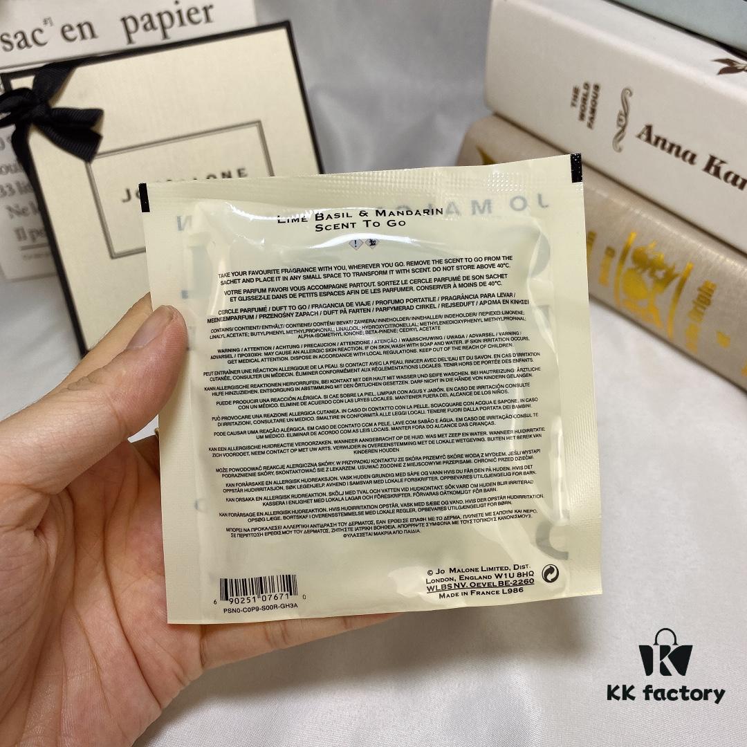 Jo Malone Car Solid Air Freshener - English Pear & Freesia, Lime Basil & Mandarin, Pomegranate, Wild Bluebell