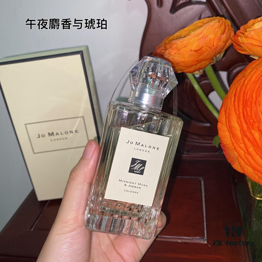 Midnight Musk & Amber Perfume 100ml, JoMalone London 2020 Christmas Limited Edition Gemstone Bottle, Gift Box Packaging