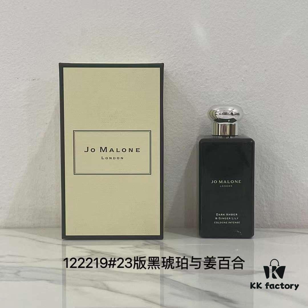 Jo Malone 2024 New Black Bottle Perfume 100ml! Scents: Black Amber & Ginger Lily, Velvet Rose & Oud, Vanilla & Vetiver, Myrrh & Tonka, Oud & Bergamot, Jasmine & Marigold