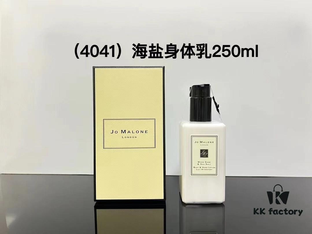 50 Jo Malone Body Lotions: 250 British Pear, 250 Bluebell, 250 Lime, 250 Sea Salt, 250 Orange Blossom, 250 Red Rose, 250 Apricot Blossom