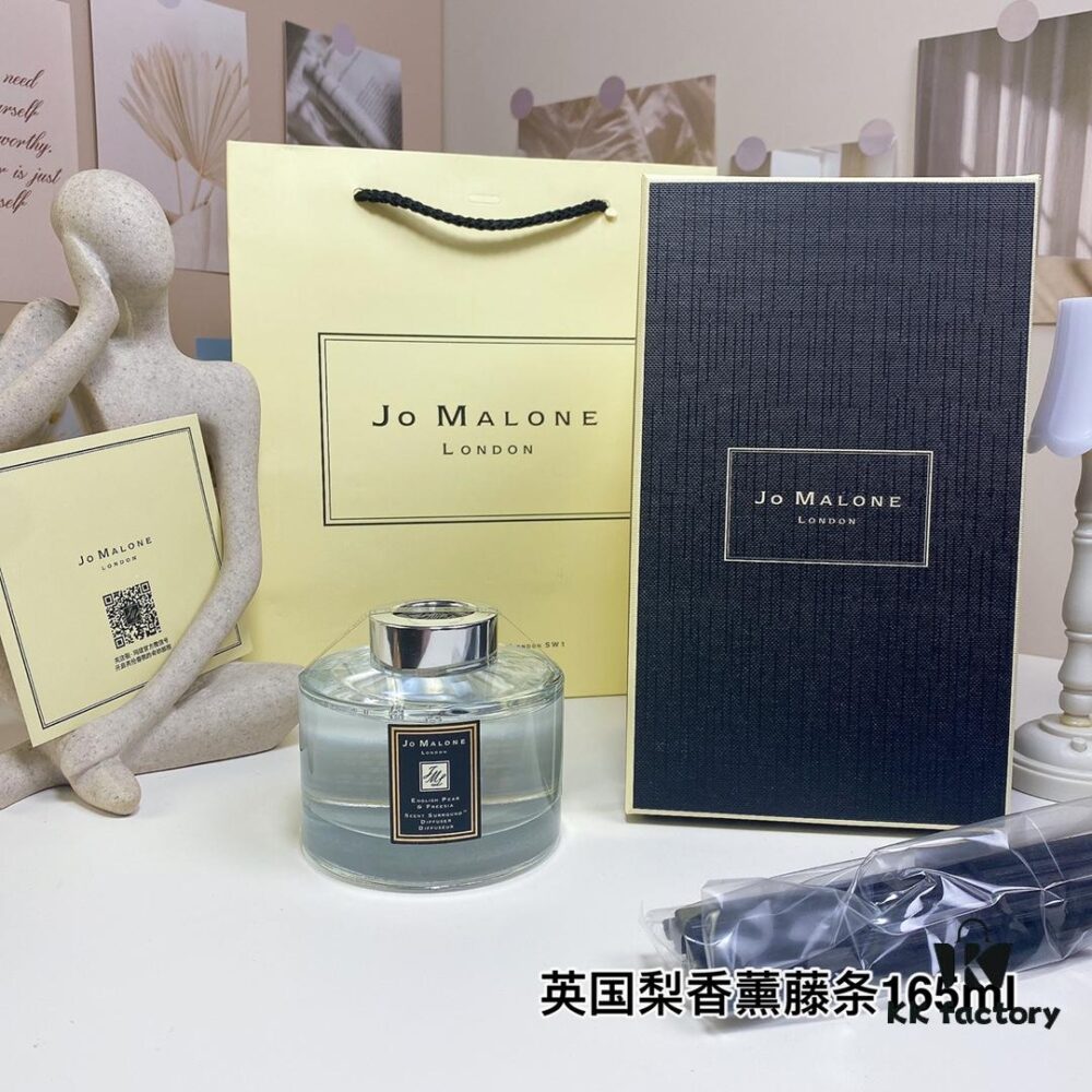 Jo Malone London In Stock Various Scents (Lime, English Pear, Bluebell, Black Pomegranate, Peony) Full Set Gift Box Aromatherapy Diffuser with Reeds 165ml