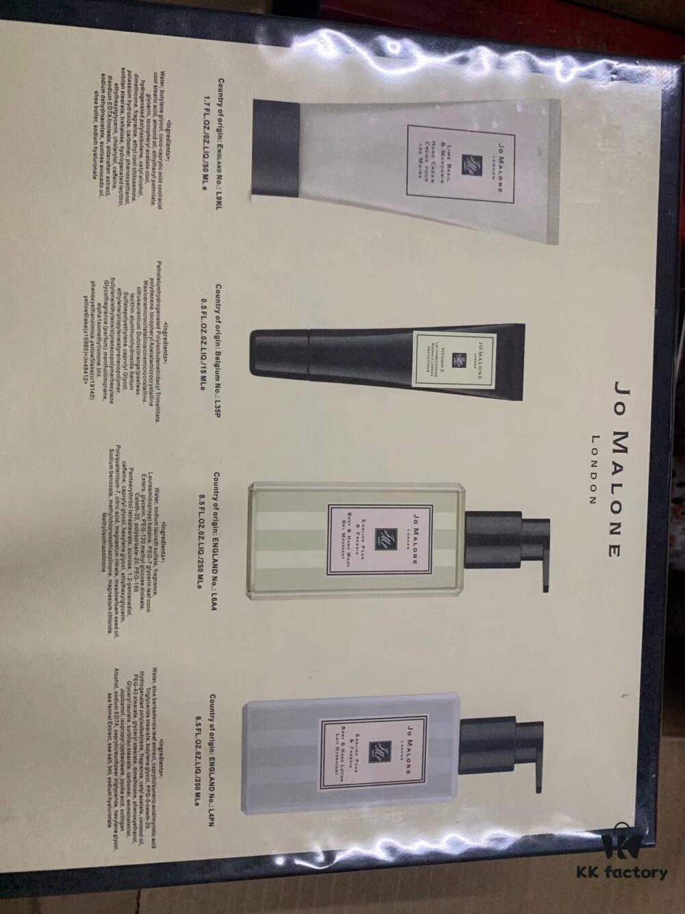 Jo Malone Body Lotion and Hand Cream Four-Piece Set