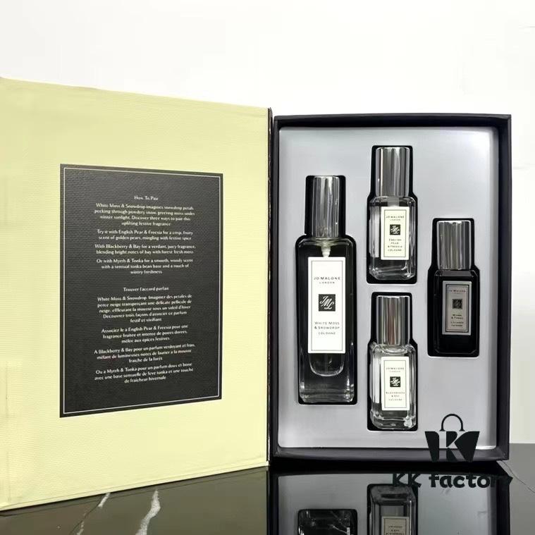 Jo Malone Limited Edition Fragrance Set of 4 – Full Size and Travel Samples