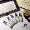 Authentic Retail Genuine Jo Malone Perfume Set of 5 Mini Bottles (Lime Basil & Mandarin + Orange Blossom + Bluebell + Blackberry & Bay + English Pear & Freesia) 9ml with 5 Spray Heads