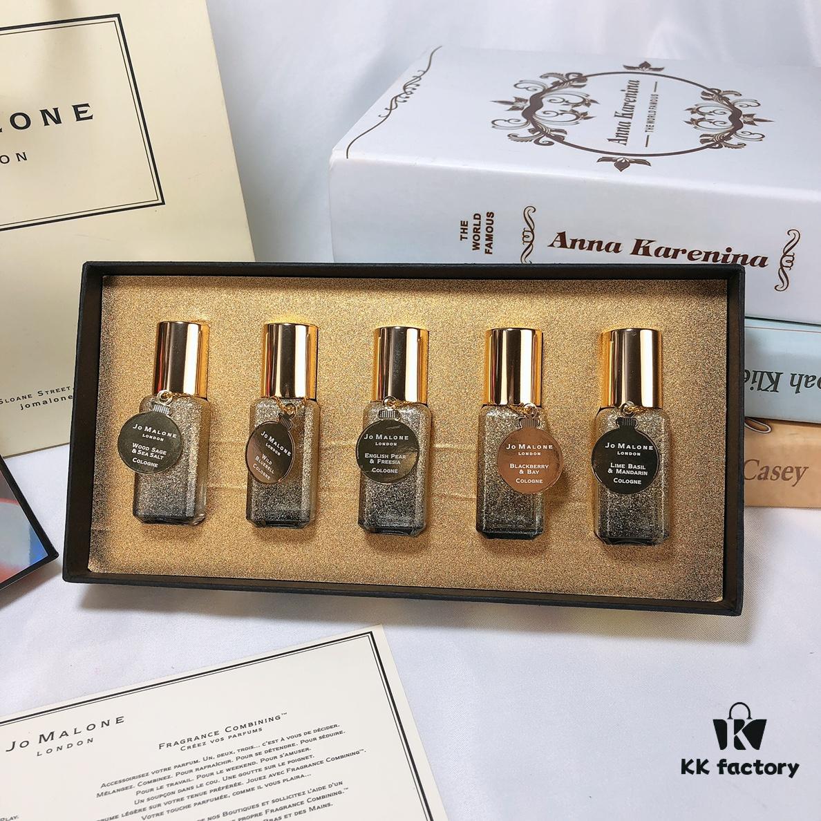 Jo Malone Counter New Christmas Edition Golden Set of 5 Fragrances 5×9ml