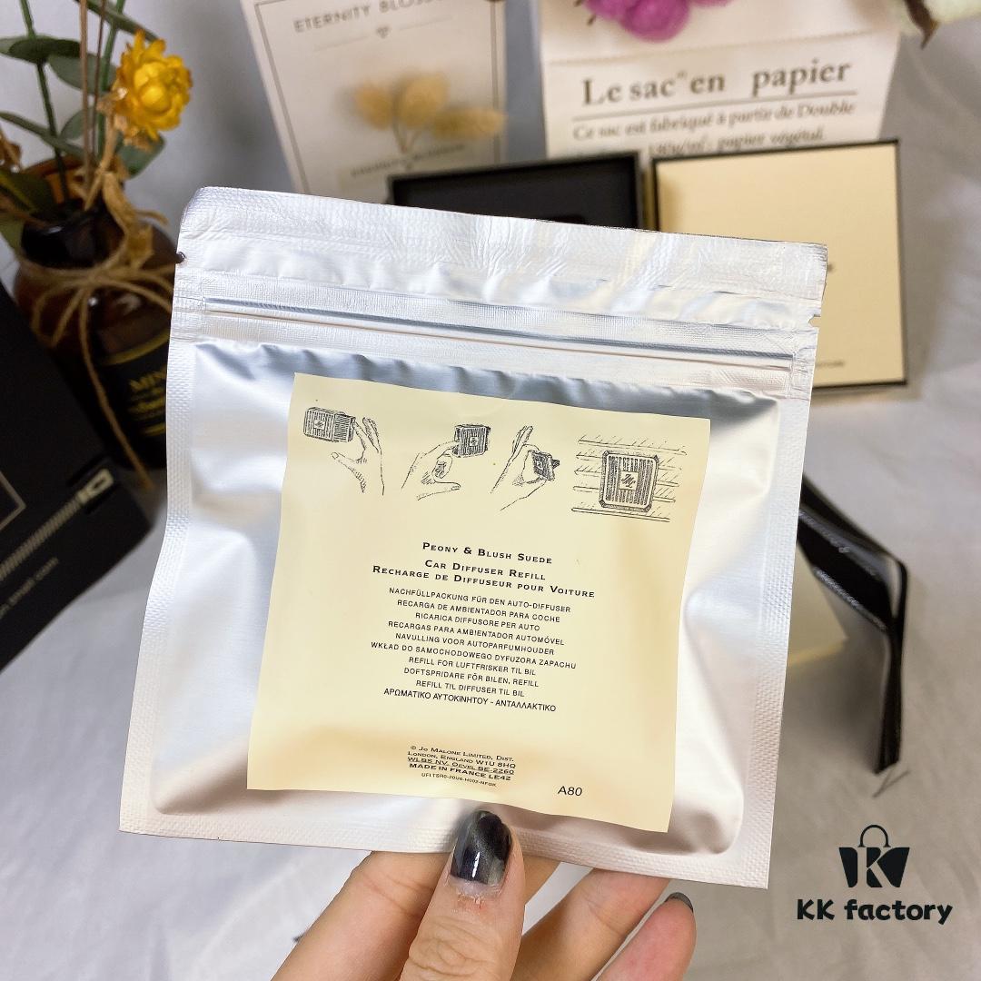 Jo Malone London Car Diffuser Rollerball - Peony & Blush Suede Scent, Solid Perfume Aromatic Gift Set for Vehicles