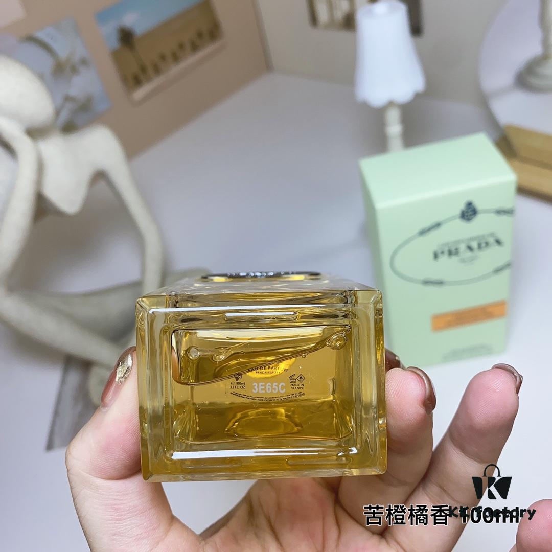 Prada Infusion Mandarine Eau de Parfum - Bitter Orange Citrus Fragrance, 100ml