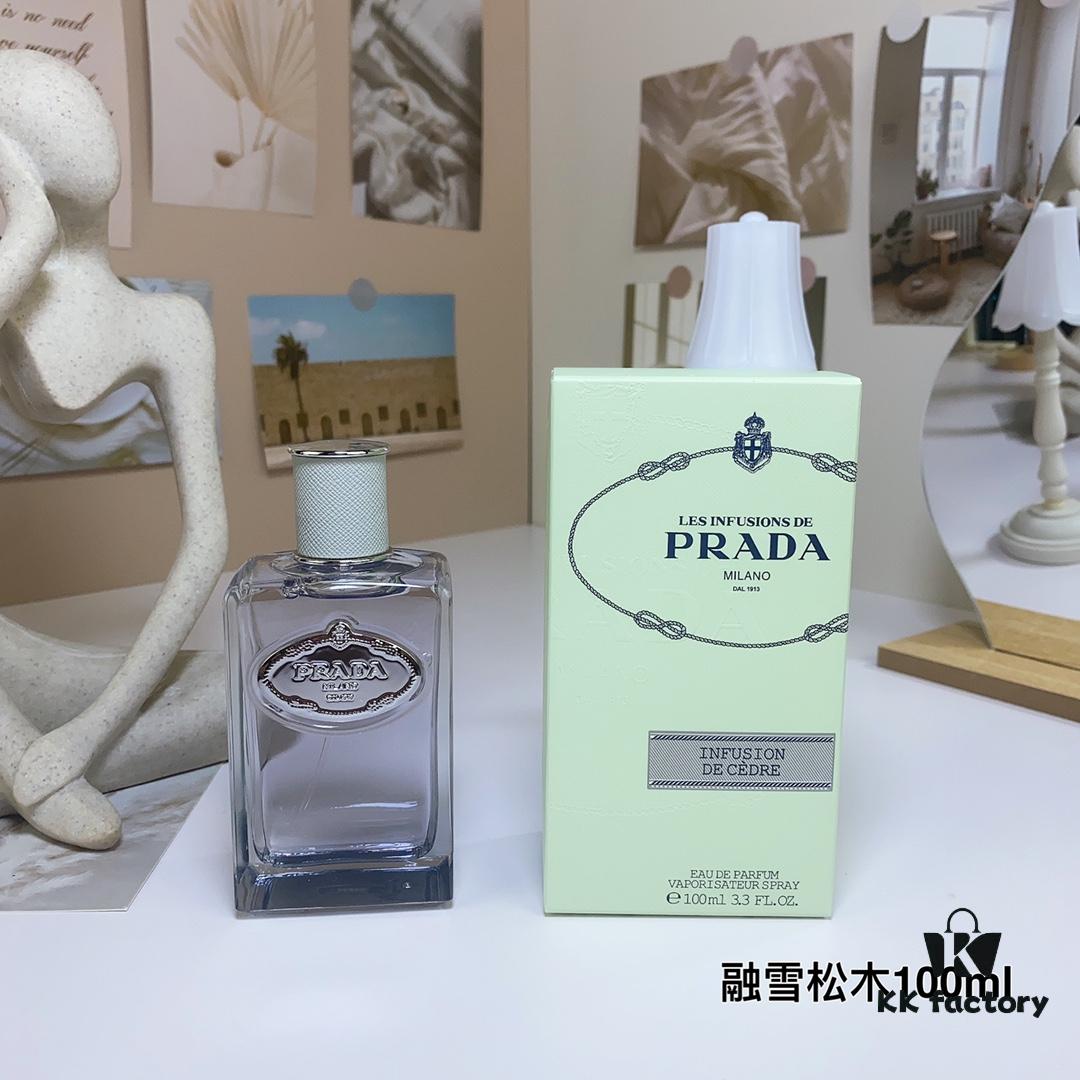 Prada Infusion d'Iris Cedre Eau de Parfum - Woody Floral Fragrance, 100ml