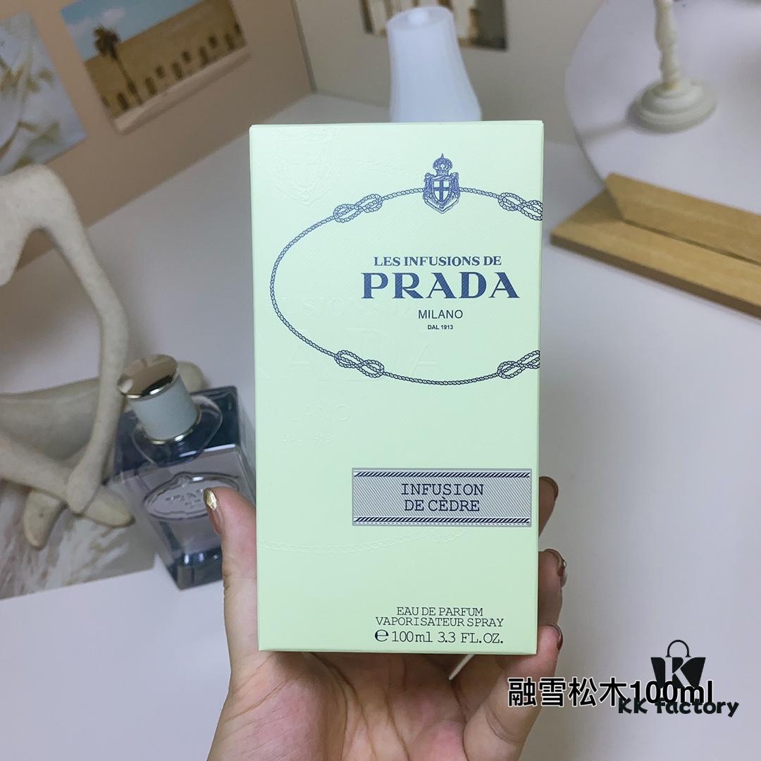 Prada Infusion d'Iris Cedre Eau de Parfum - Woody Floral Fragrance, 100ml