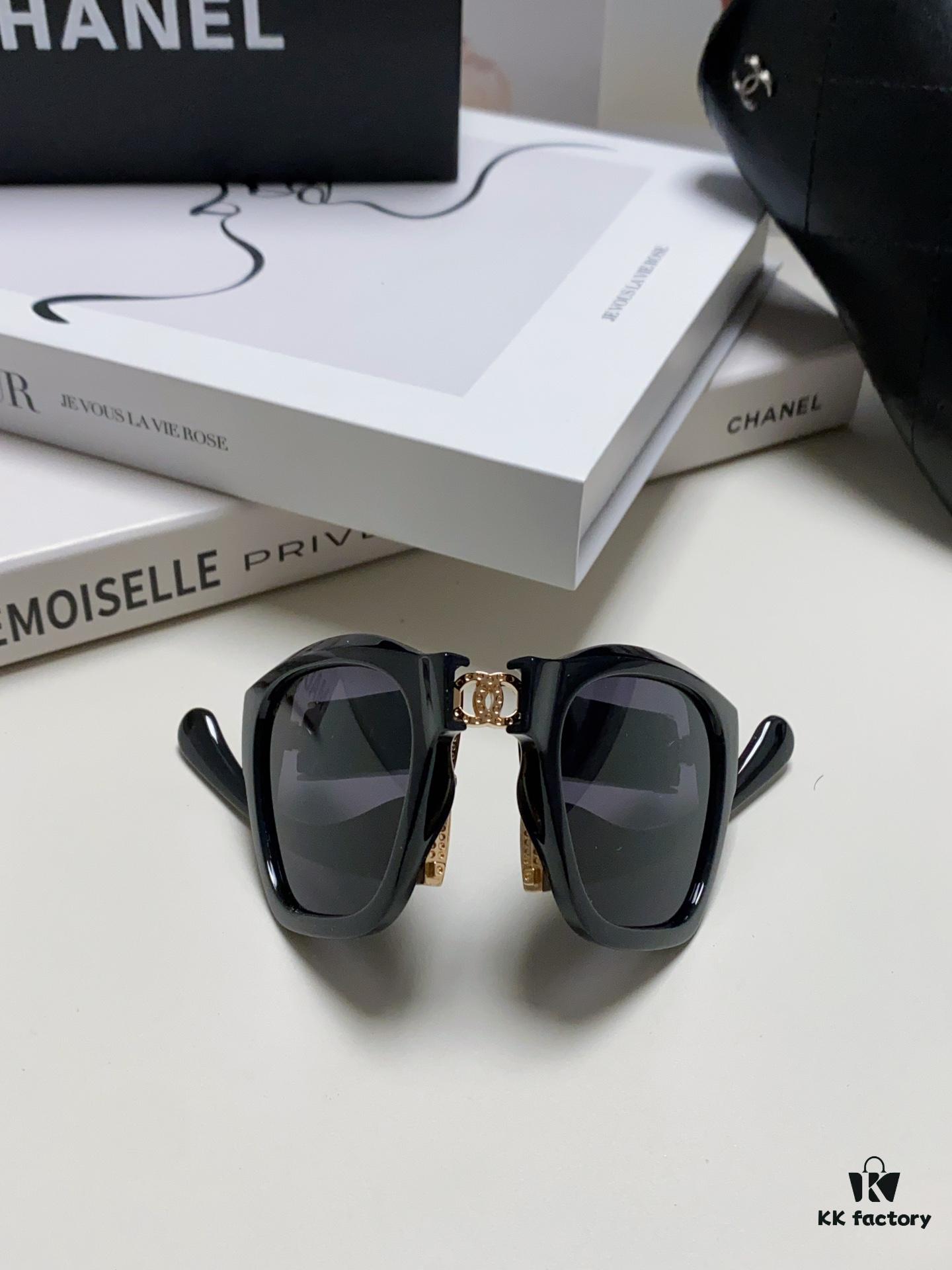 Chanel Foldable Sunglasses - Pocket-Sized Folding Design