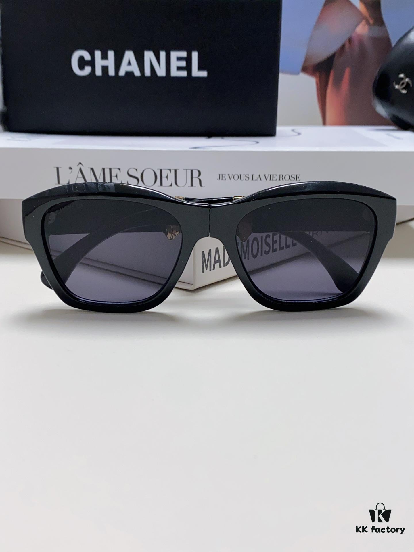 Chanel Foldable Sunglasses - Pocket-Sized Folding Design