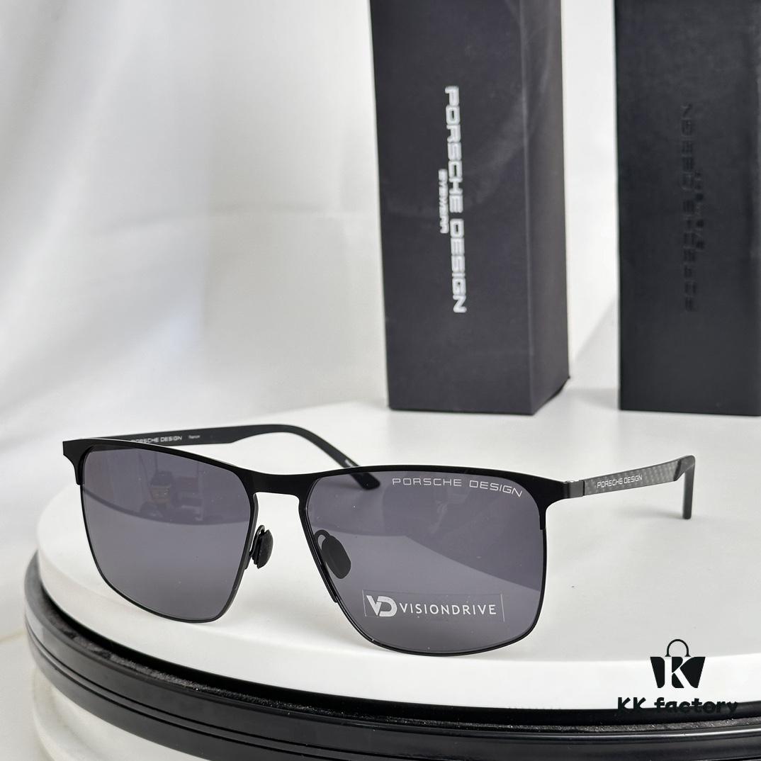 High-Quality Men's Sunglasses by Porsche, Ultra-Lightweight