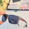 Prada New European and American Fashion Sports Cycling Driving Sunglasses for Men, Windproof Shades, Trendy Unisex Eyewear