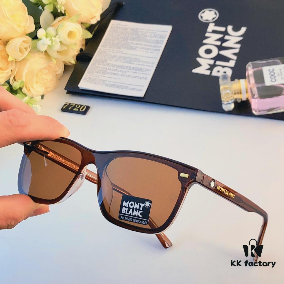 MB New Model European and American Style Polarized Sunglasses for Men, Fashionable One-Piece Sun Glasses