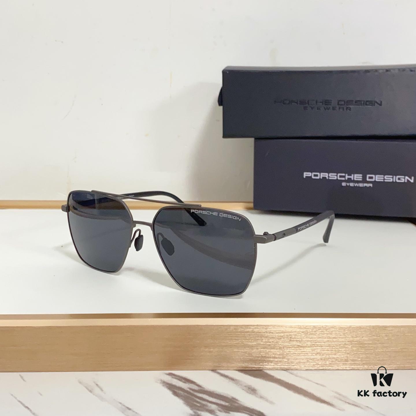 180 UV400% Titanium Porsche Design Sunglasses